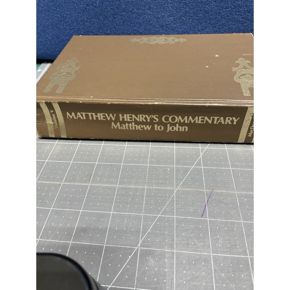 Matthew Henry's Commentary on the Whole Bible Vol. V Matthew to John
